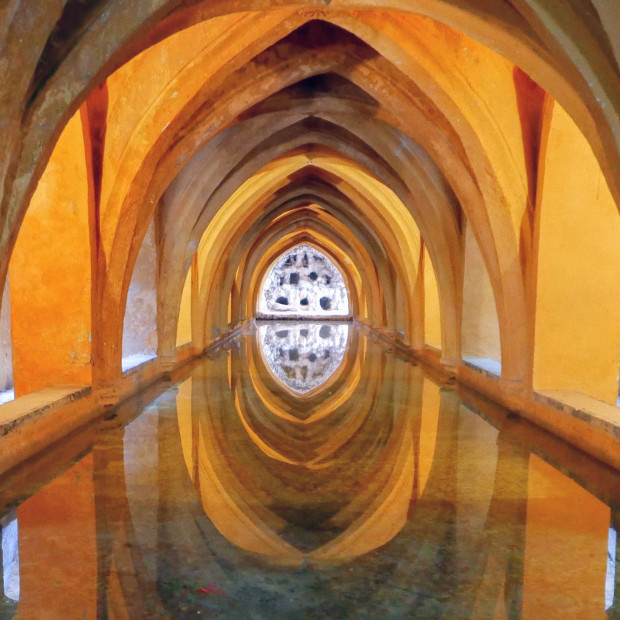 Baños de Doña María de Padilla, Royal Alcazar, Sevilla, Spain