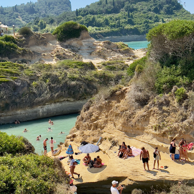 Canal d'Amour, Corfu, Greece