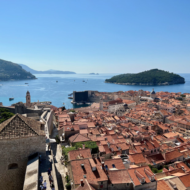 Dubrovnik city walls, Dalmatia, Croatia