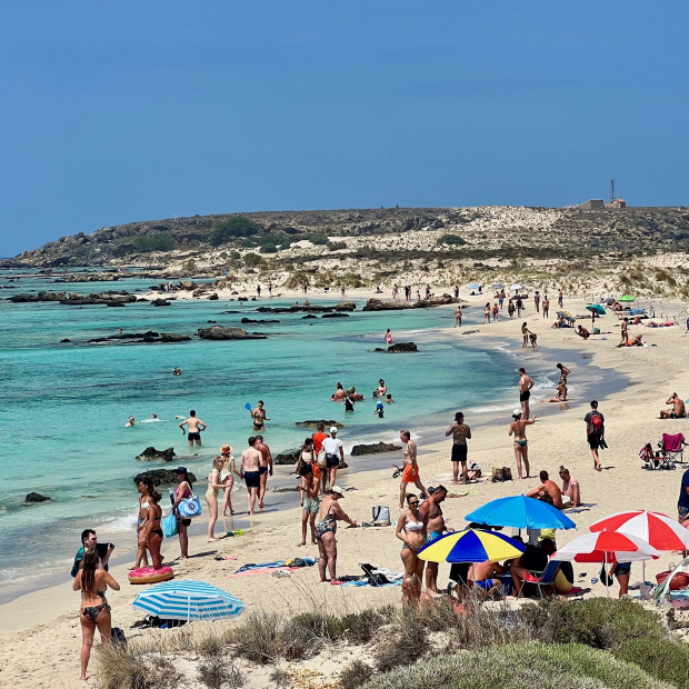 Elafonisi beach, Crete, Greece