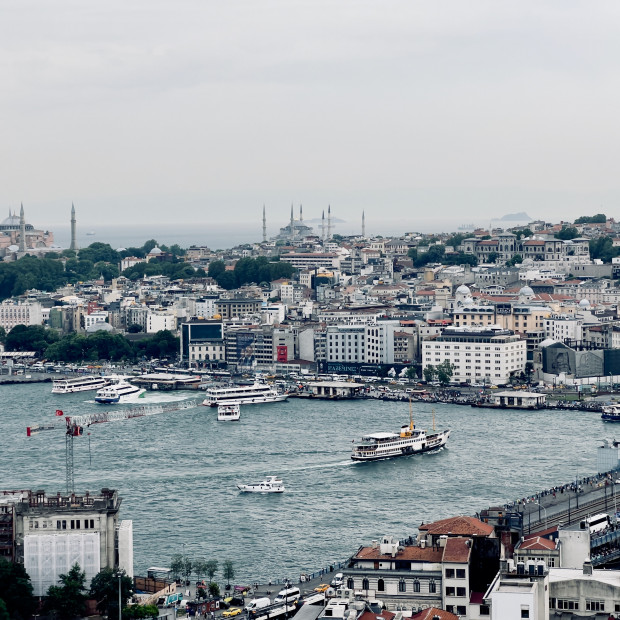 Istanbul, Turkey, view from Galata Tower