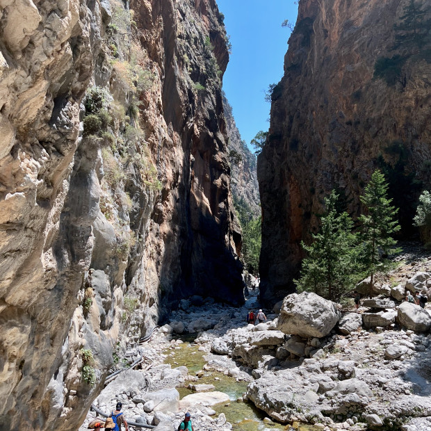 Samaria Gorge, Crete, Greece