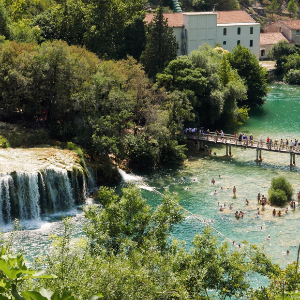 Skradinski Buk waterfall, Krka National Park, Croatia