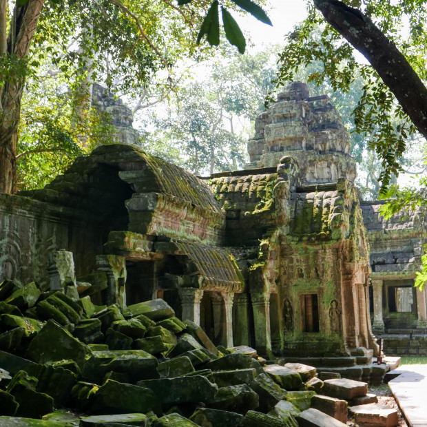 Ta Prohm Temple, Anghor Wat, Siem Reap, Cambodia